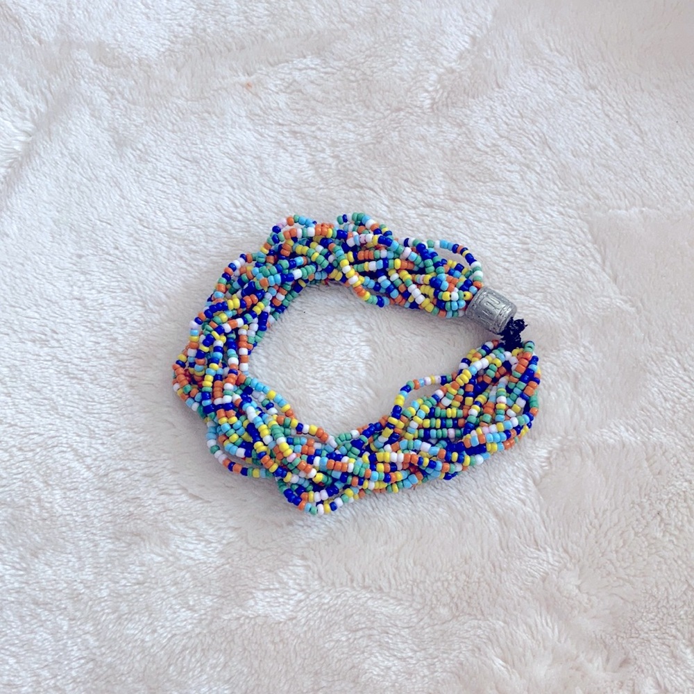 Women’s Summer Multicolored Beaded Bracelet